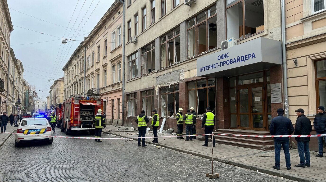 Ворожий реактивний БпЛА влучив у центр Одеси: під ударом опинився інтернет-провайдер - фото 1