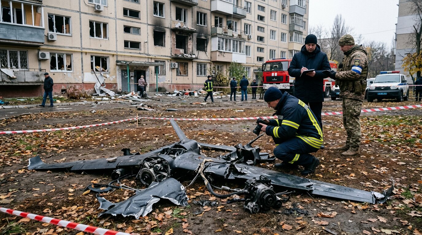 Нічний ракетно-дроновий комбікорм: ППО посадила майже сотню цілей, але є влучання - фото 1
