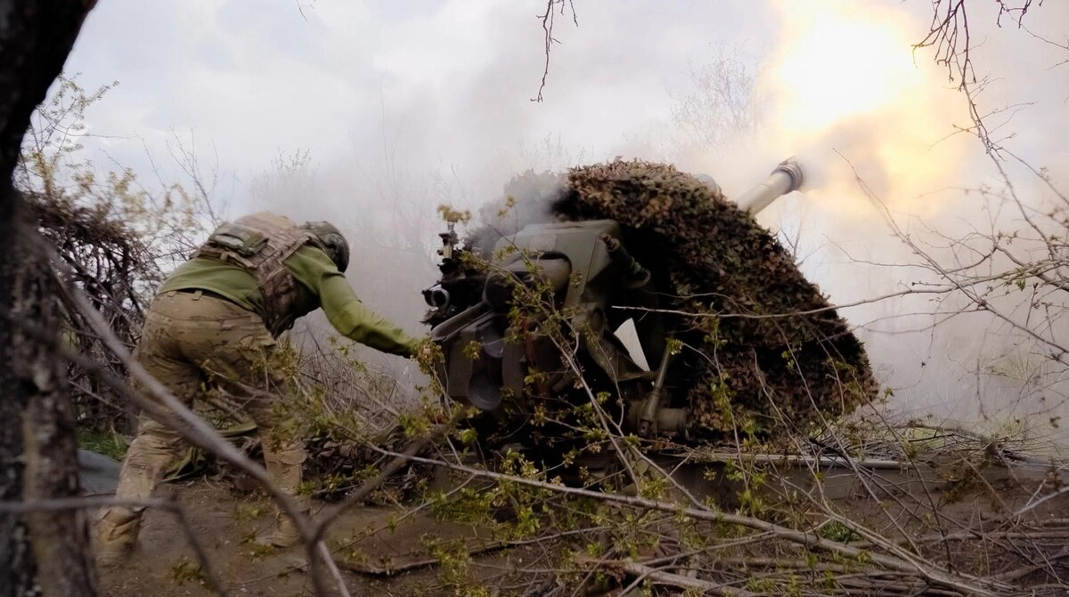 Українські військові на позиціях