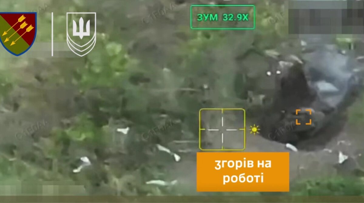 Знищена російська техніка під Малою Токмачкою