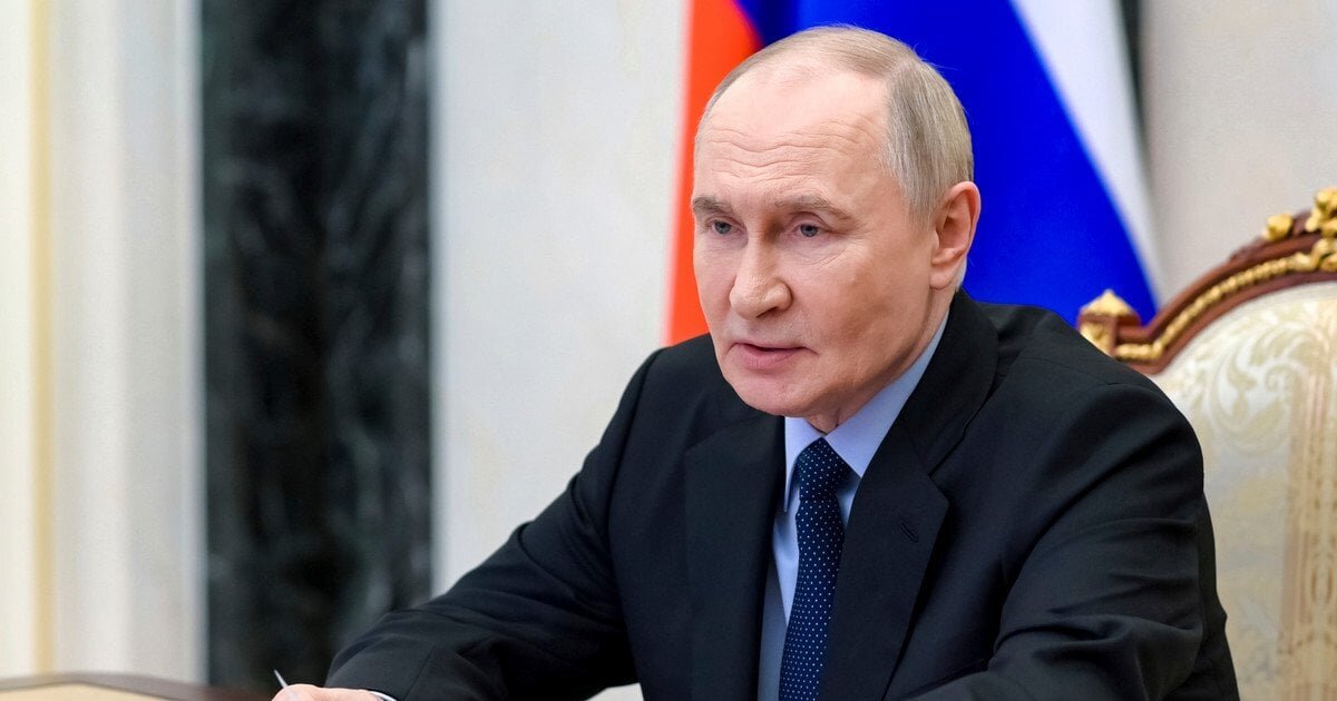Володимир Путін під час виступу