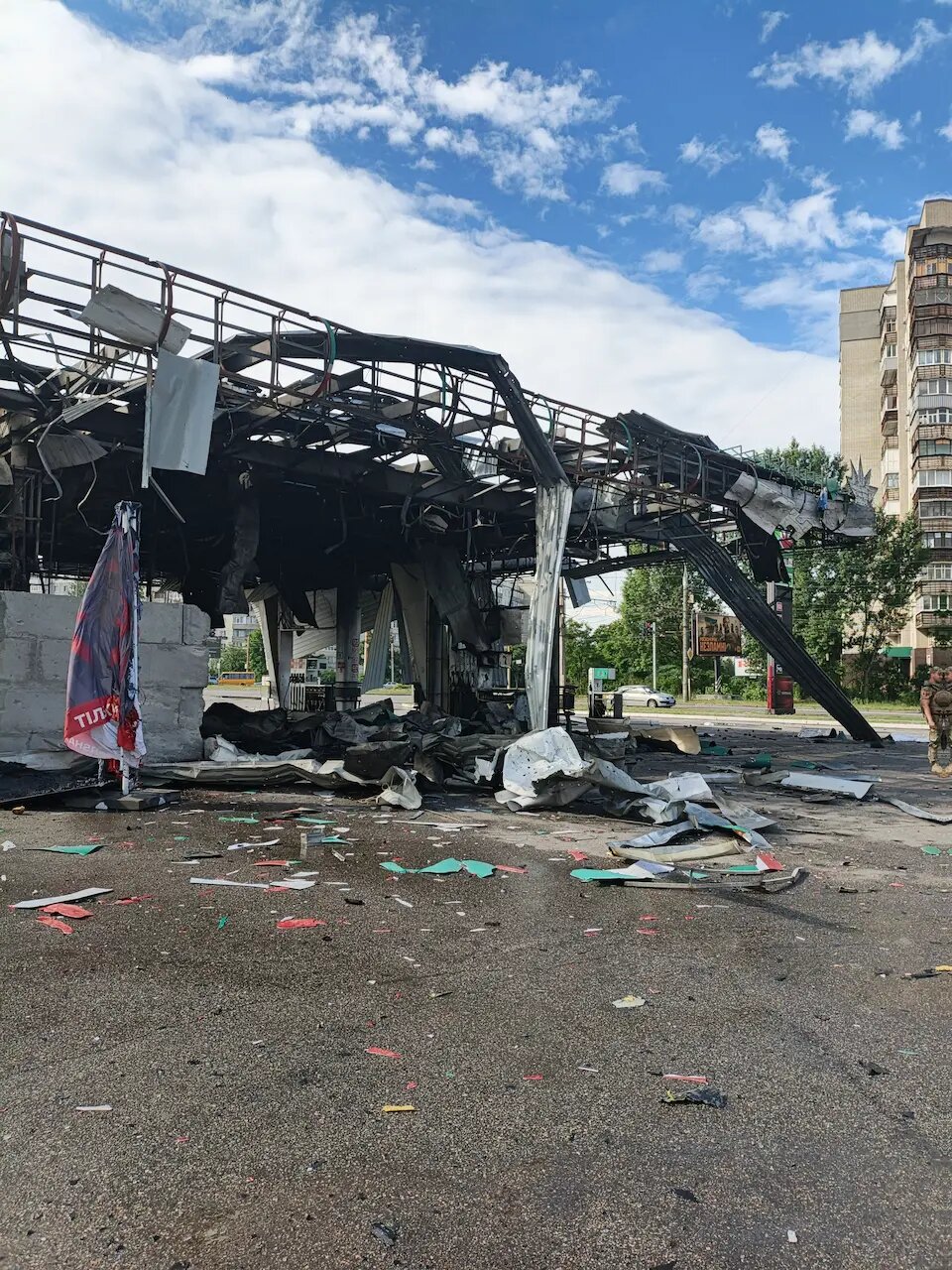 Руйнування на заправці