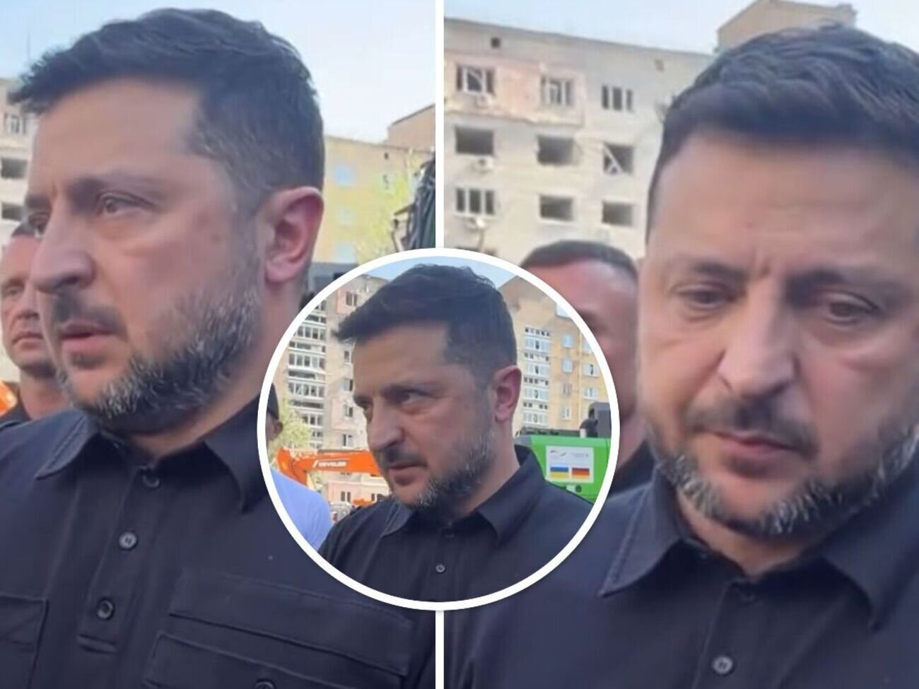 Володимир Зеленський поспілкувався з мешканцями Дарниці
