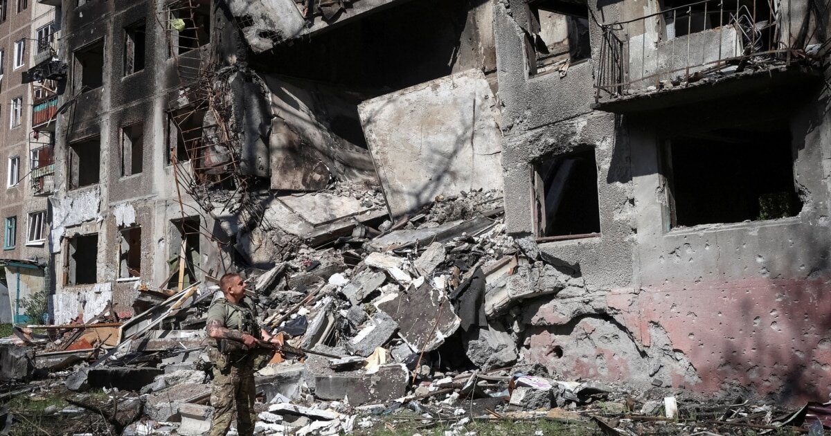Наслідки російського обстрілу Донеччини
