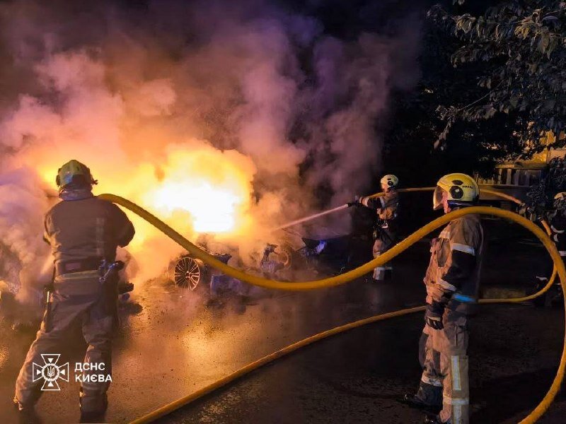 Смог та забруднення повітря у Києві після обстрілів