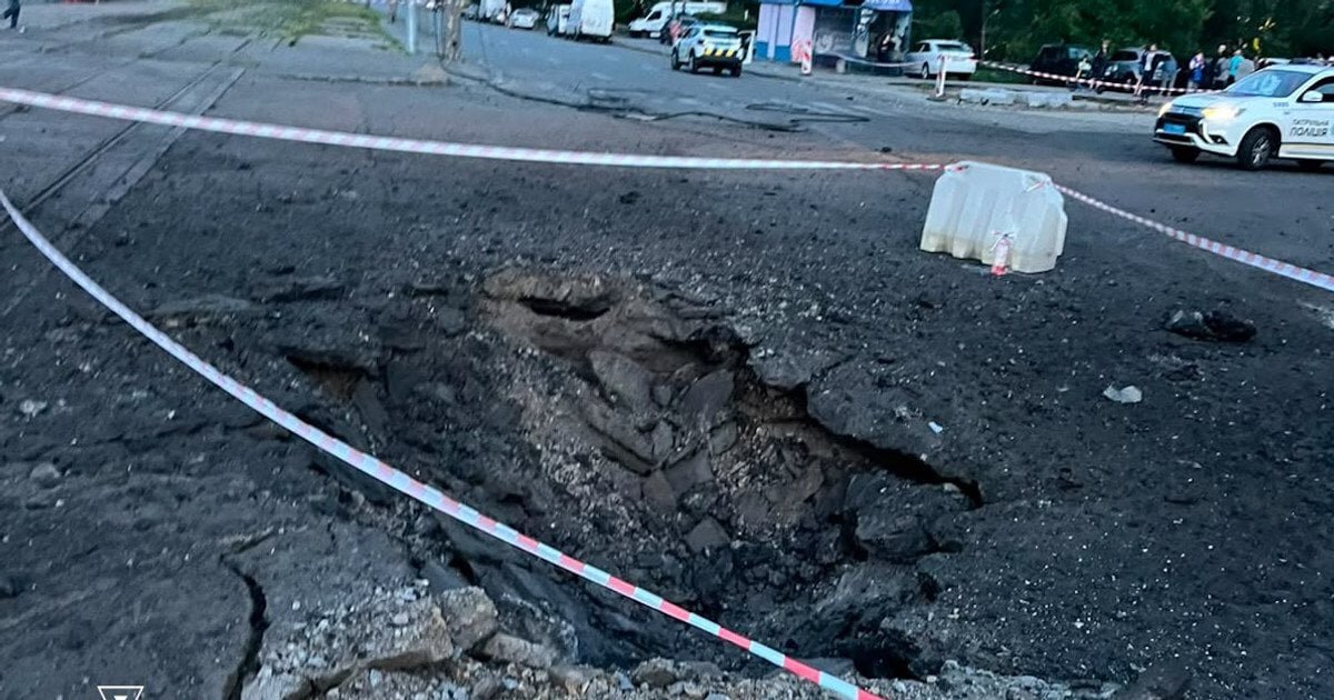 Наслідки ракетного удару по Києву
