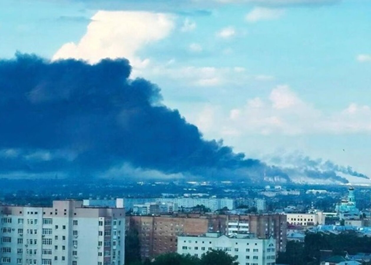 Сизранський НПЗ після атаки
