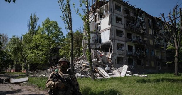 Наслідки обстрілів Костянтинівки