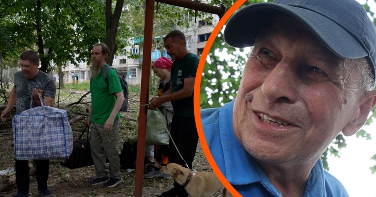 Евакуація цивільних мешканців з Дружківки