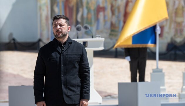 Володимир Зеленський під час виступу