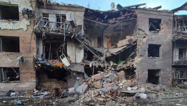 Наслідки обстрілу Запоріжжя