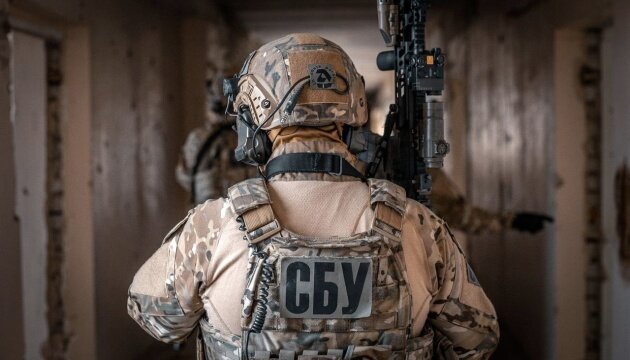 Співробітники СБУ під час спецоперації