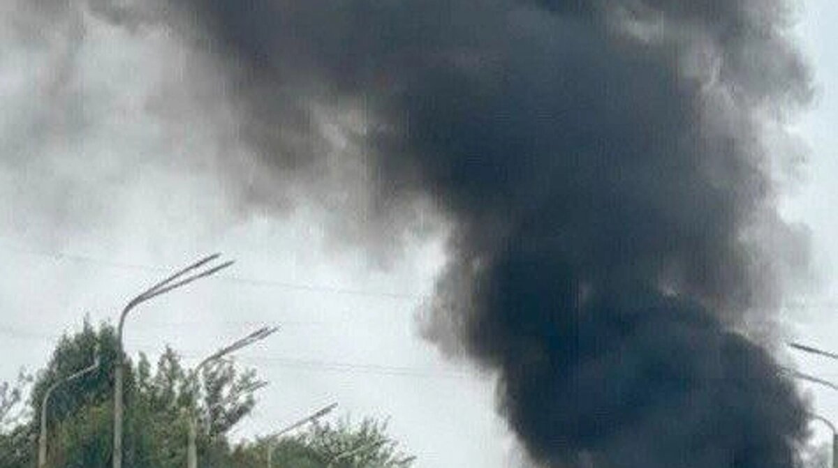 Пожежа в Павлограді після російського удару