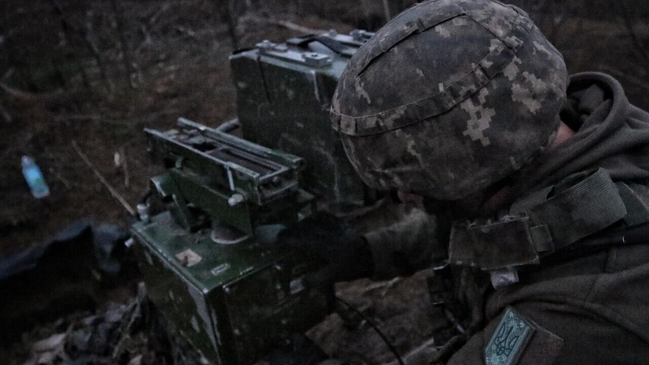 Українські військові на позиціях