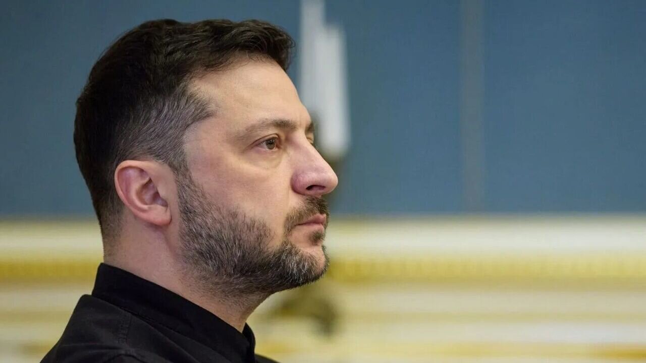 Володимир Зеленський під час звернення