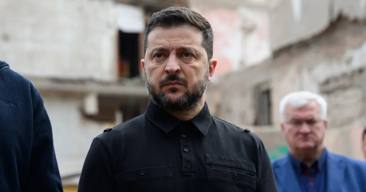 Володимир Зеленський під час офіційної зустрічі