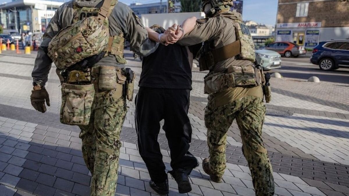 Затримання російського агента в Києві